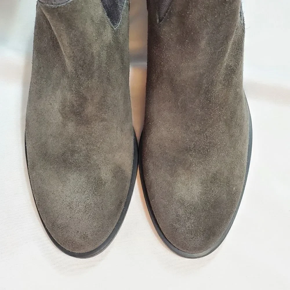 NEW Free People Coast to Coast Over the Knee Boots in Gray - Size 37